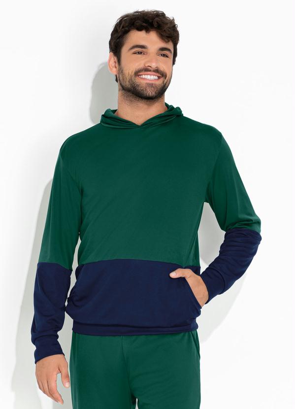 Moda Pop - Conjunto Verde e Marinho Casaco e Calça 3