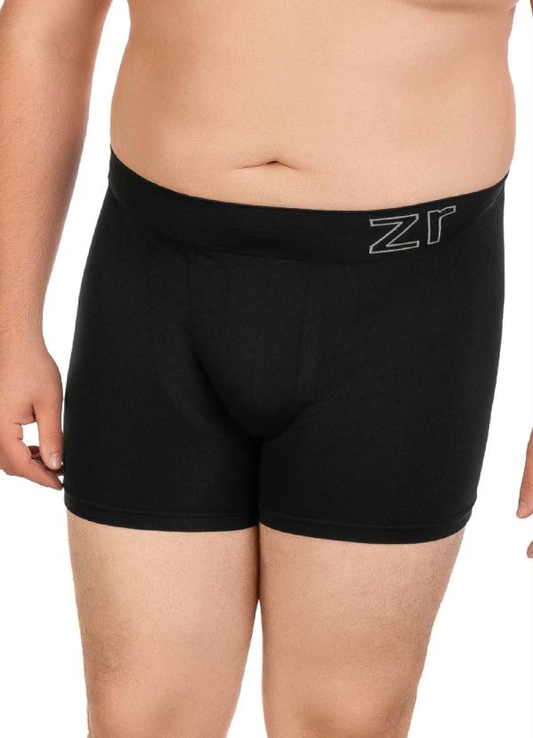 Zee Rucci - Cueca Boxer sem Costura Preto