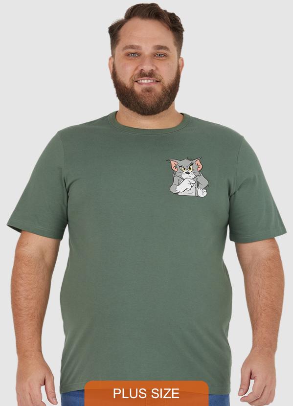 Malwee - Camiseta Masculina Verde Militar