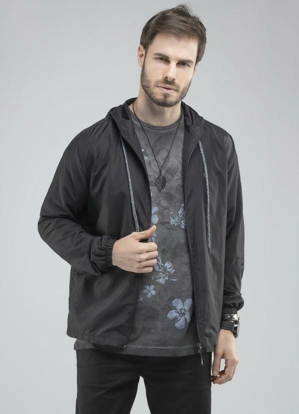 Svk Slim - Jaqueta Wind Sound Preto