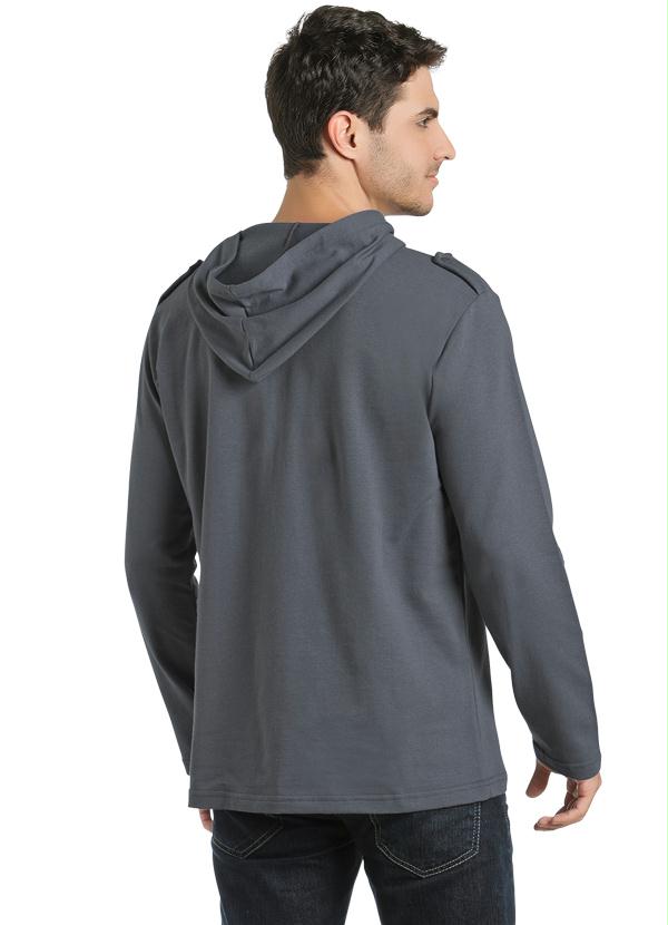 blusa de manga longa com capuz