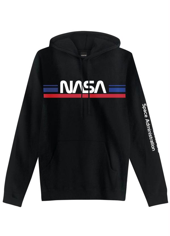 Moletom Feminino Blusa Moletom Nasa Moletom Canguru Moletom