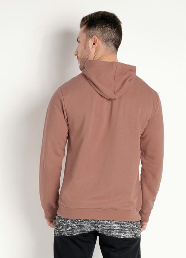 Moda Pop - Casaco Marrom com Touca 2