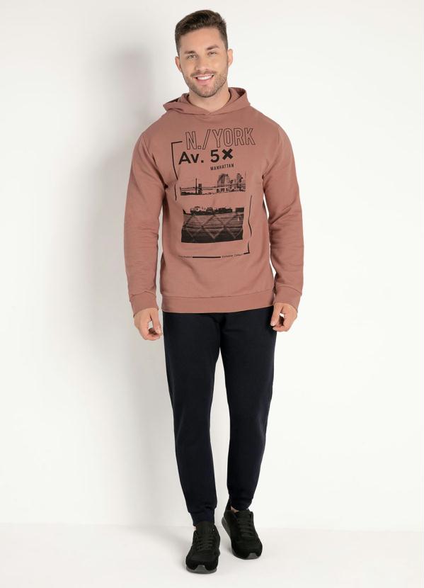 Moda Pop - Casaco Marrom com Touca 3