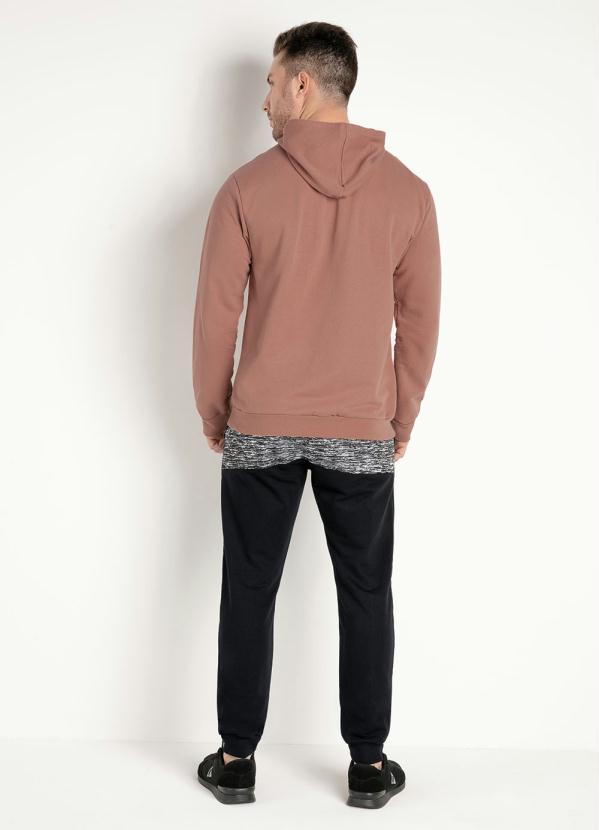 Moda Pop - Casaco Marrom com Touca 5