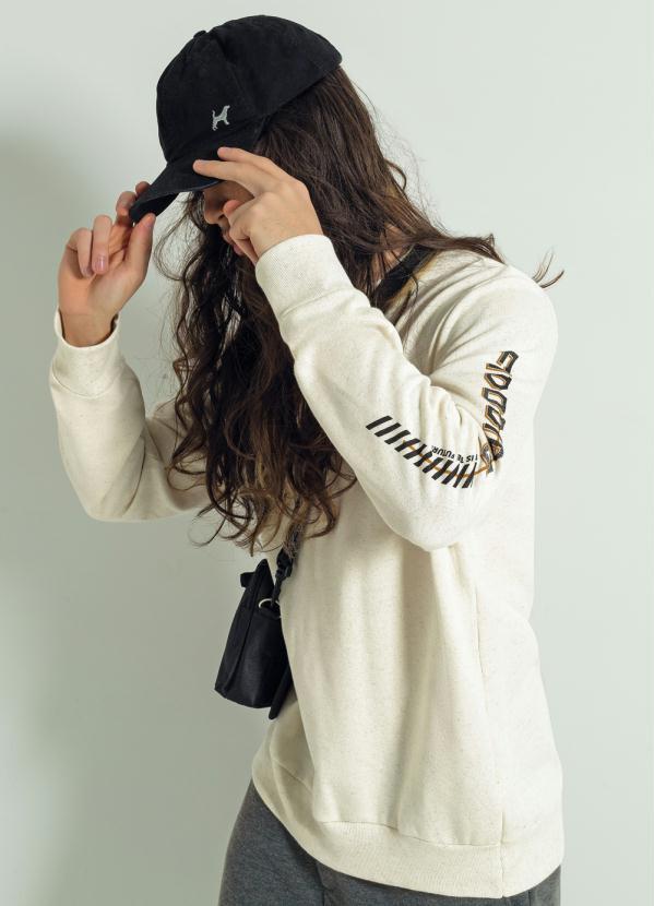 Fido Dido - Casaco Moletom Masculino Adulto Bege