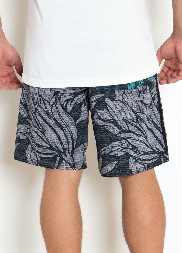 Nicoboco - Bermuda Nicoboco Boardshorts Estampada Folhagem 2