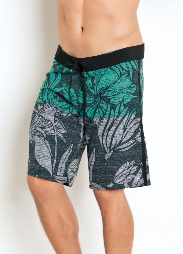 Nicoboco - Bermuda Nicoboco Boardshorts Estampada Folhagem 7