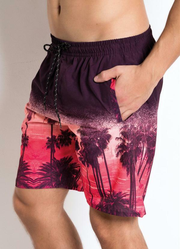 Nicoboco - Short Volley Nicoboco com Bolsos Estampado 6