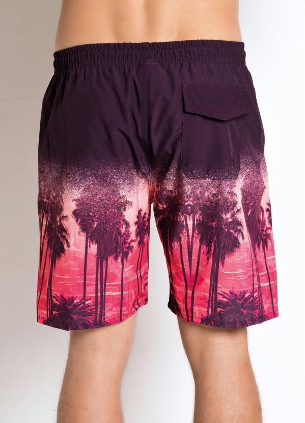 Nicoboco - Short Volley Nicoboco com Bolsos Estampado 7