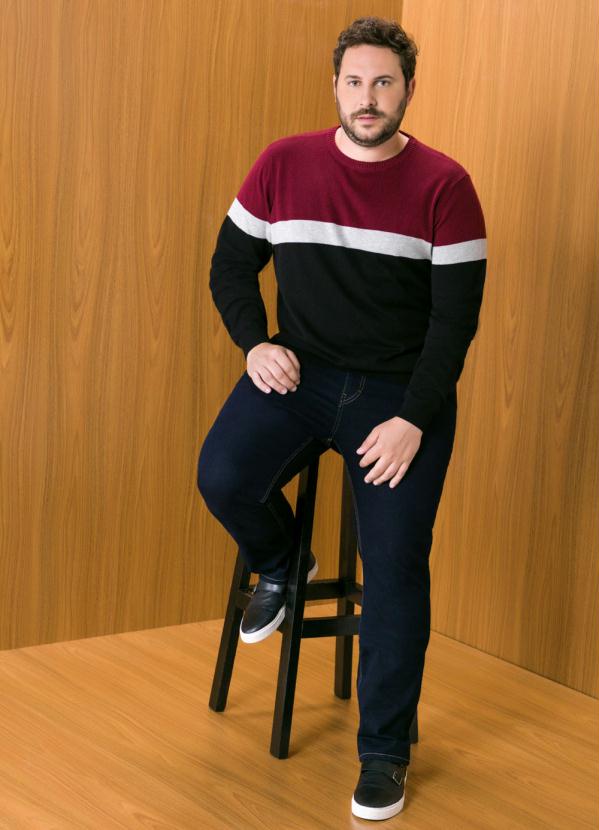 Malwee - Suéter Vermelho em Tricô 2