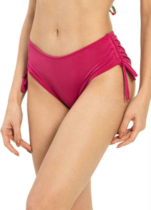 Rovitex - Biquíni Calcinha Boyshort Rosa