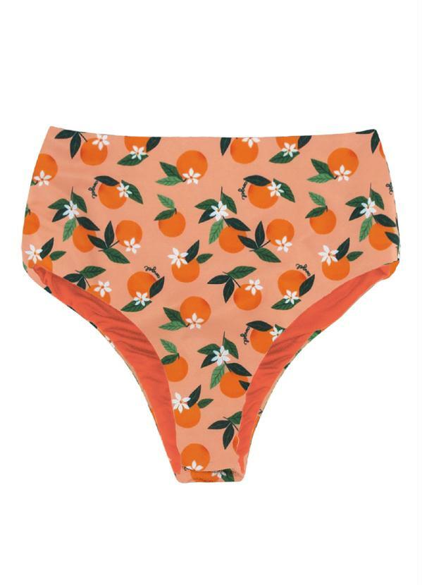Angel - Calcinha Hot Pants Biquíni Laranjas Laranja