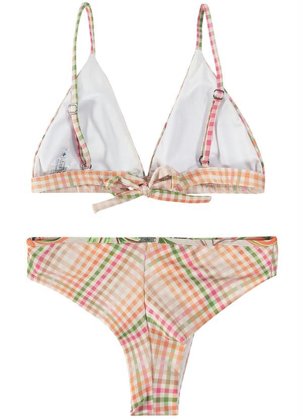 Malwee - Biquíni Estampado Tradicional Geométrica Uv Dry 3