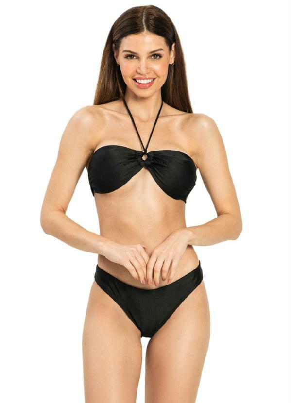 Rovitex - Conjunto Biquíni Boho Preto