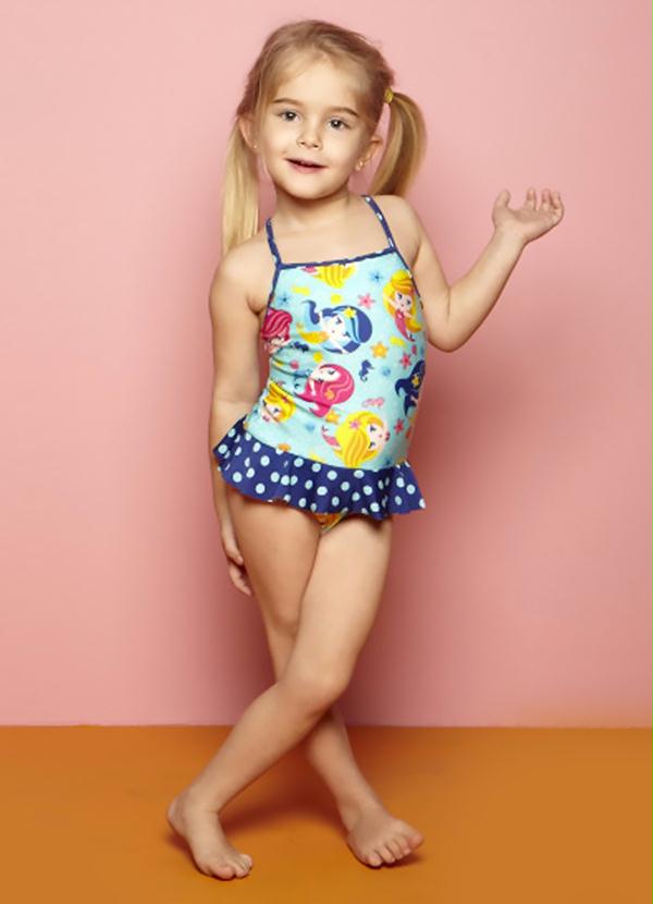 Puket - Maiô Menina Verde Puket 1