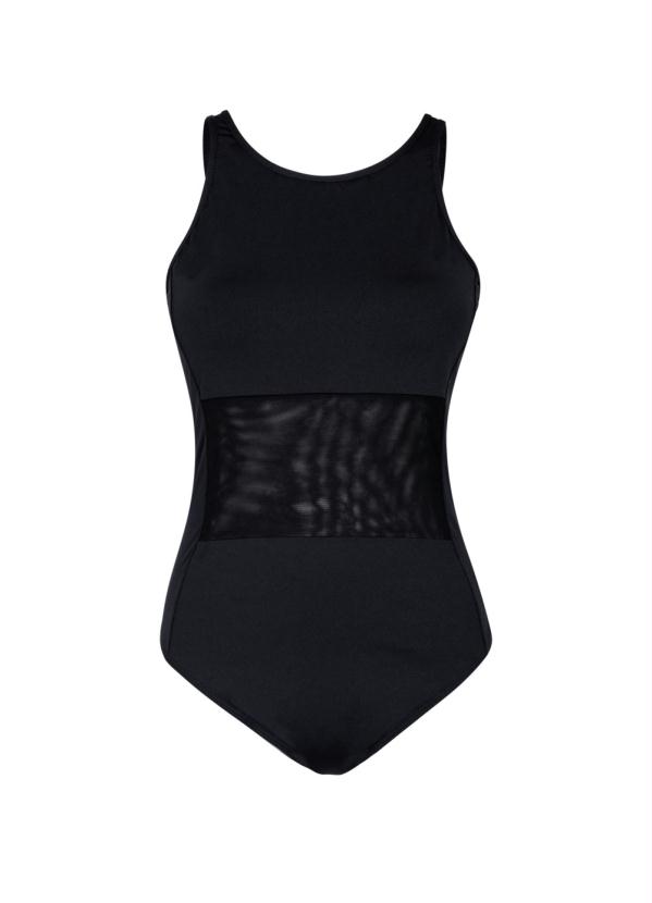 bonprix - Maiô com Tule Preto 5