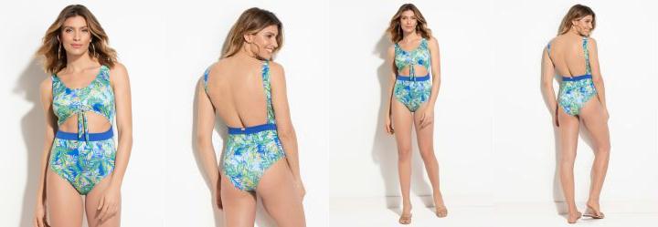 Mai� Folhagens Quintess com Vazado Frontal