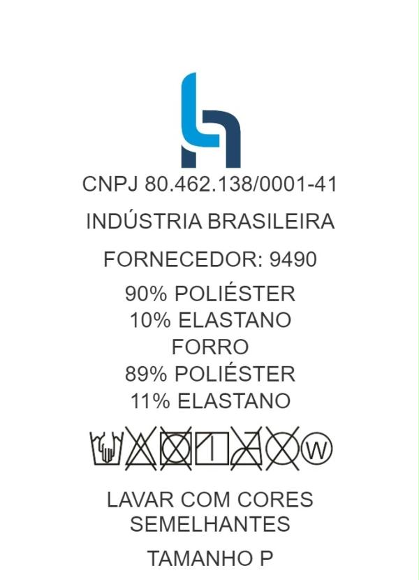 Outlet - Maiô Havaiana Frente Única com Alças 7