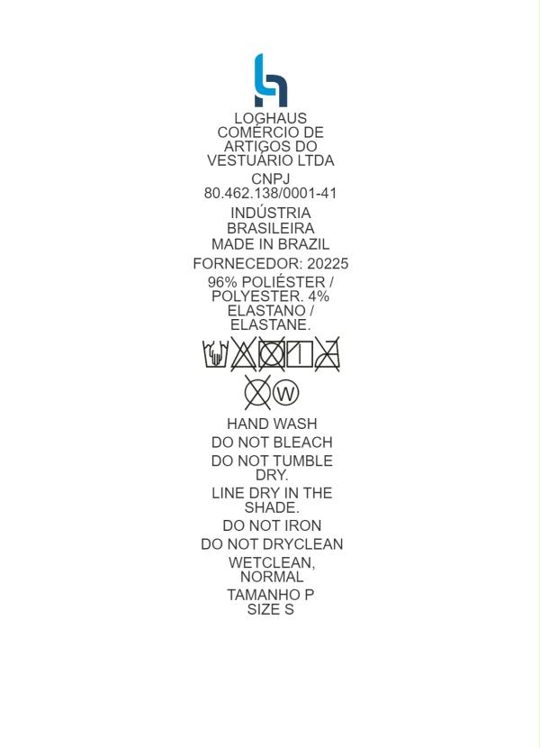 Quintess - Maiô Preto/Branco com Zíper 11