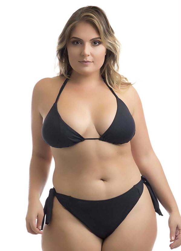 Acqua Rosa - Top Cortininha Plus Size Acqua Rosa Preto 3