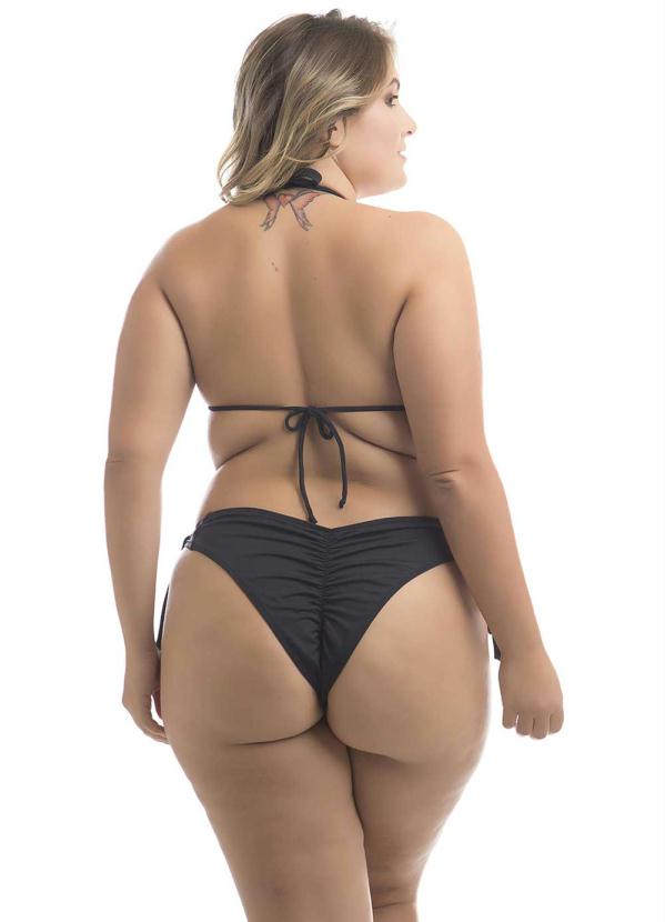 Acqua Rosa - Top Cortininha Plus Size Acqua Rosa Preto 4