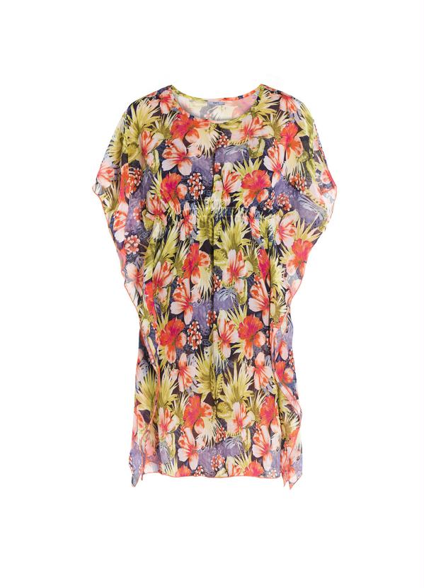 Outlet - Saída de Praia Kaftan Preto 3