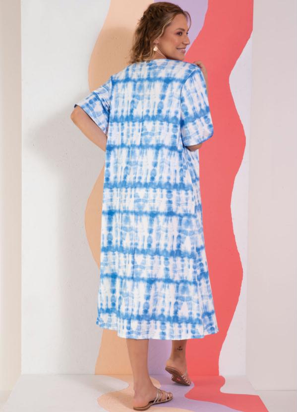 Quintess - Saída de Praia Tie Dye Alongada 2