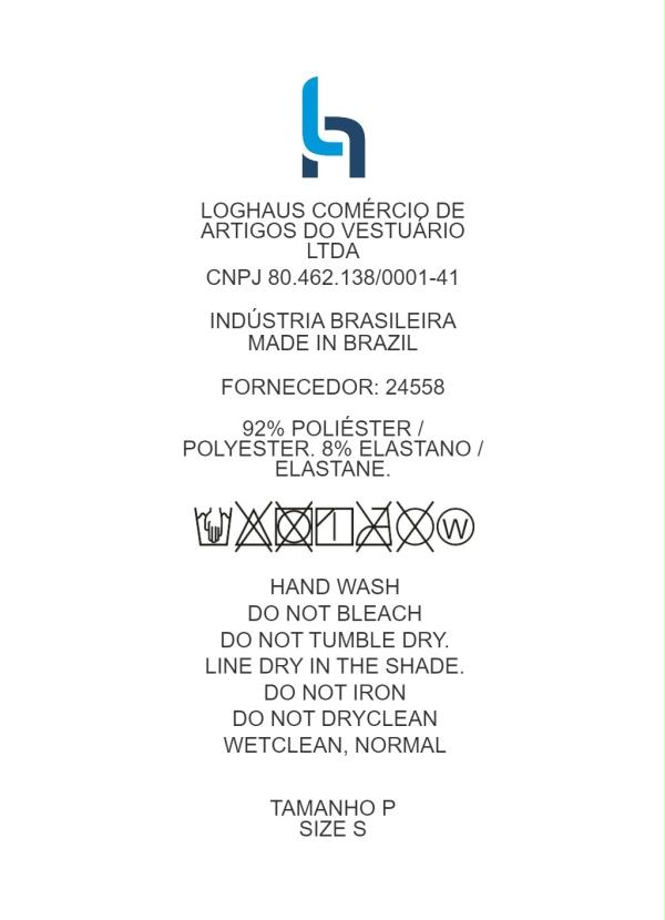 Quintess - Shorts Saída de Praia Onça com Elástico 10