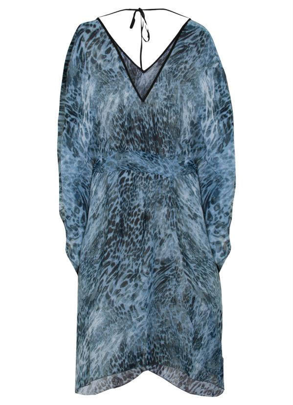 Outlet - Vestido Saída de Praia Preto 3