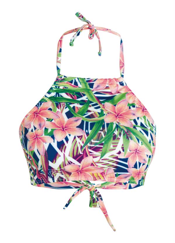 Alma Dolce - Top Biquíni Frente Única Tropical 7