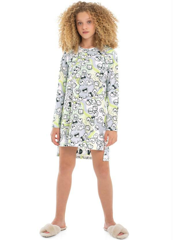 Gloss - Camisola Mullet Infantil Cinza
