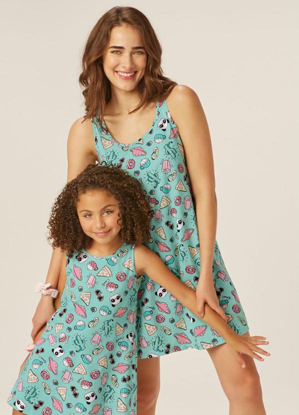 Malwee - Camisola Azul Panda em Malha Adulto