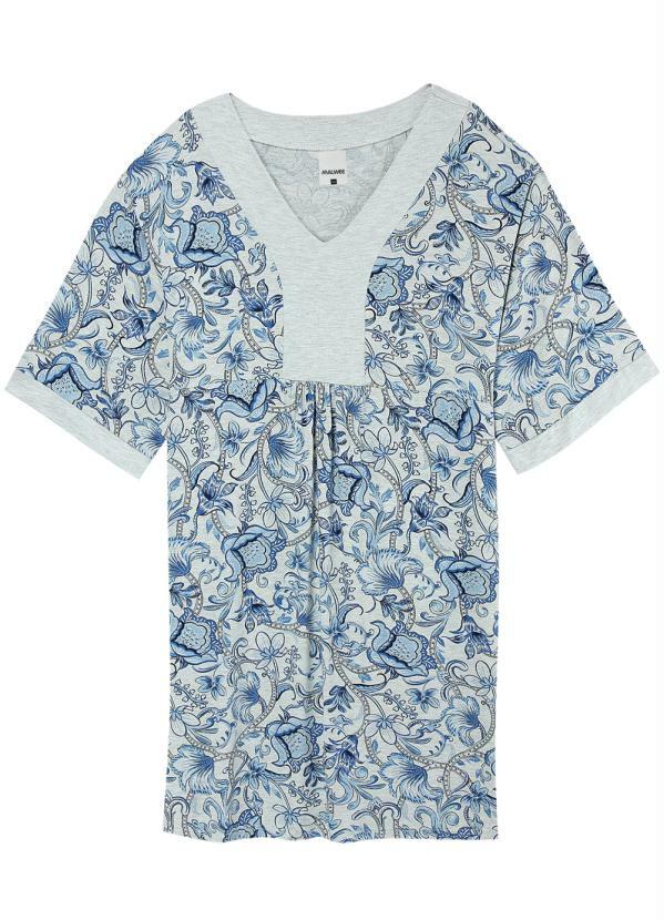 Malwee - Camisola Mescla Arabesco em Viscose