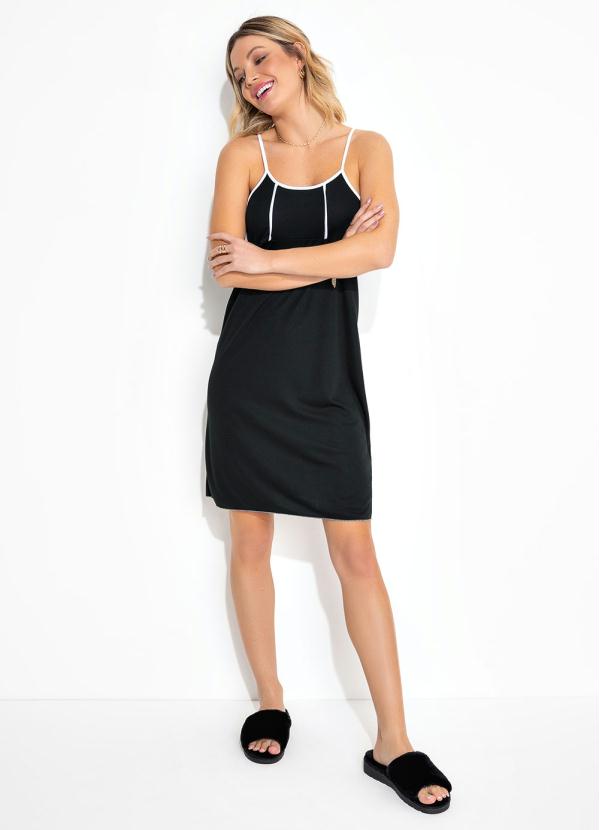 Alma Dolce - Camisola Preta de Alças 3