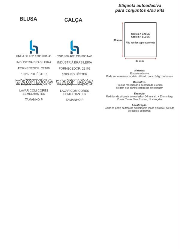 Alma Dolce - Pijama com Estampa Frontal Mescla/Lilás 6