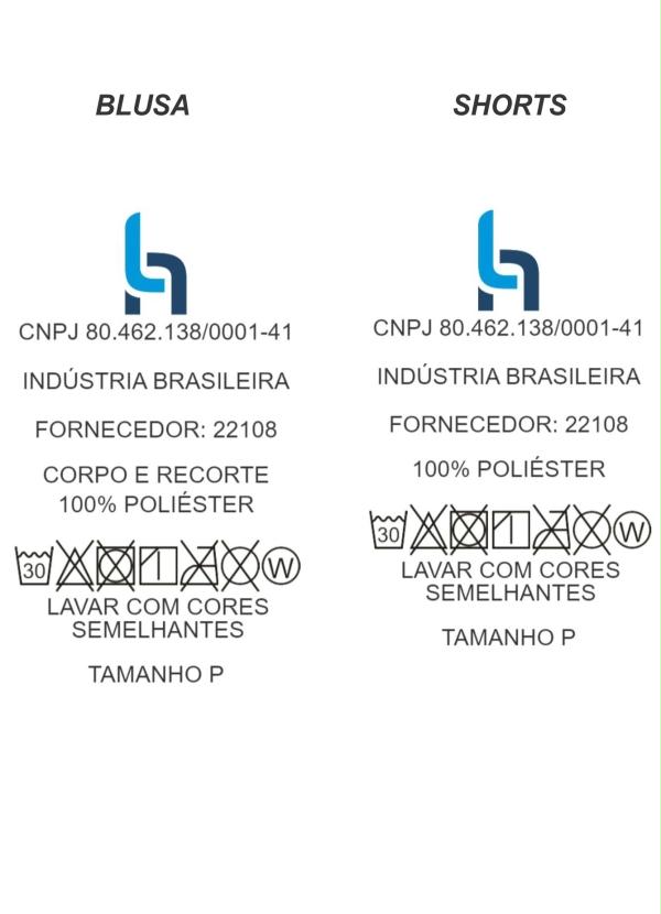 Alma Dolce - Pijama Manga Curta Nuvem Azul 5