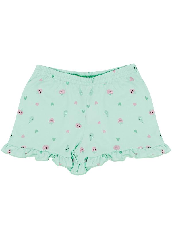 Pulla Bulla - Pijama Meia Malha Verde 3