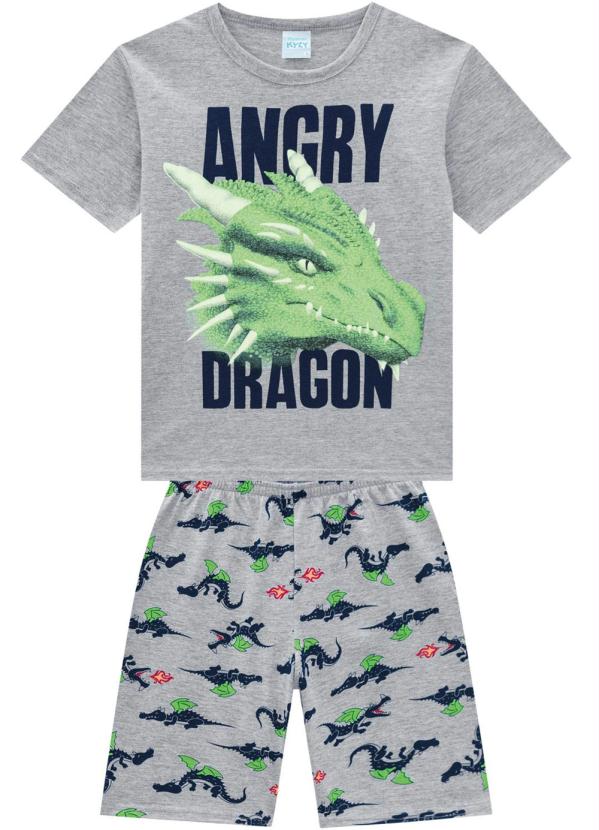 Kyly - Pijama Infantil Masculino Mescla