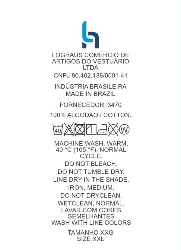 Marguerite - Blazer Abstrato Branco com Botões Plus Size 6