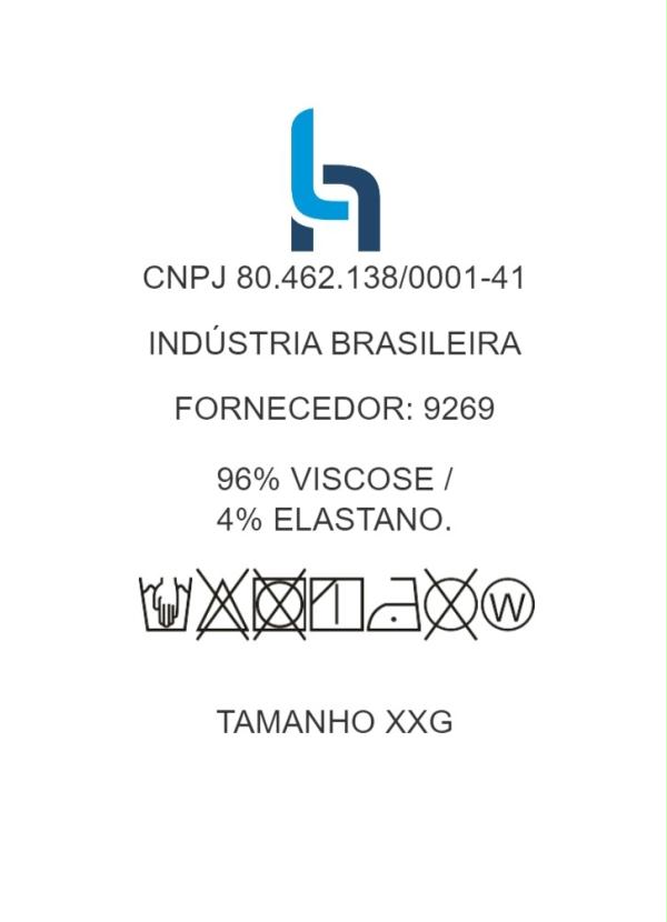 Mink - Blusa Plus Size Preta com Mangas 3/4 Bufantes 8