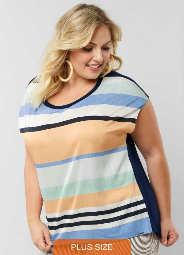 Lunender Mais Mulher - Blusa Azul