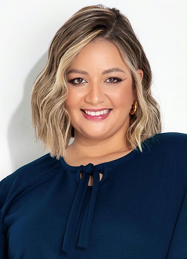 Marguerite - Blusa Marinho com Mangas Amplas Plus Size 4