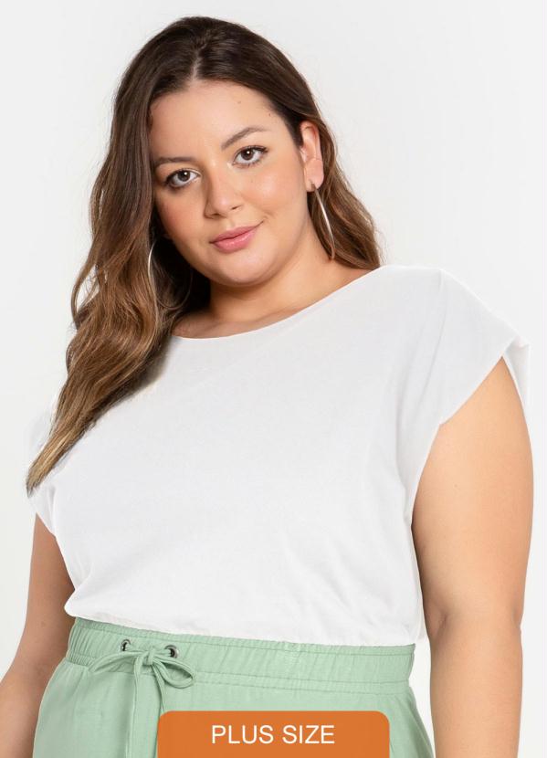 Vinculo Basic - Blusa Muscle Tee Branco