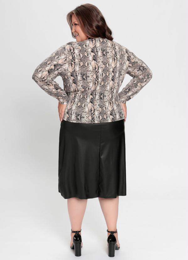 Outlet - Blusa Plus Size Cobra Transpassada 5