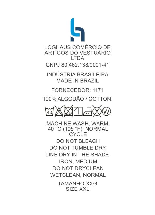 Marguerite - Blusa Preta com Estampa Metalizada Plus Size 10