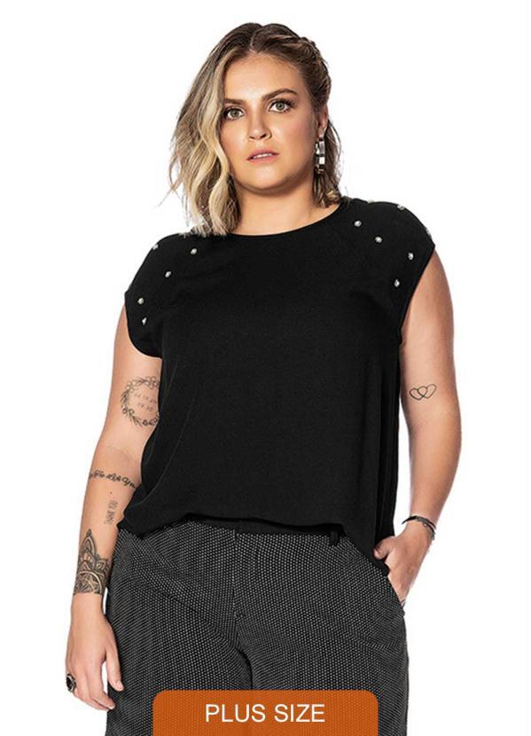 Secret Glam - Blusa Secret Glam Preto