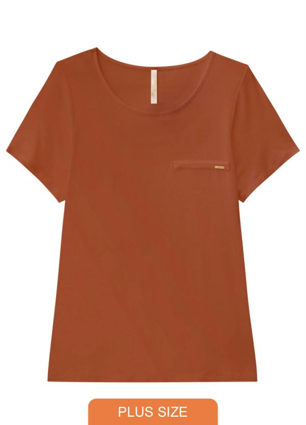 Blusa Malwee Let's Go Laranja - Compre Agora