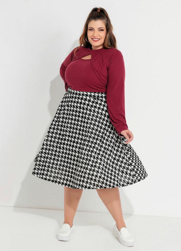 Outlet - Regata e Super Cropped Plus Size Roxo 3