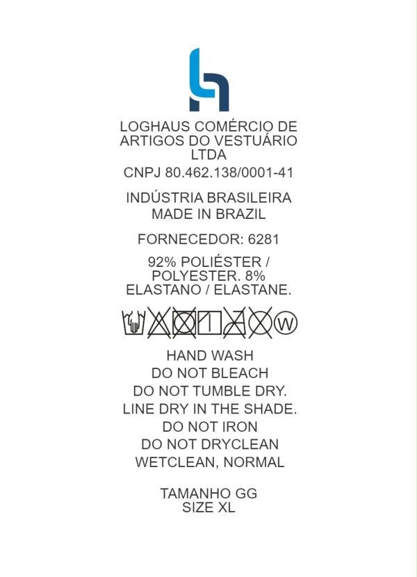 Marguerite - Top Preto com Elástico Plus Size 8